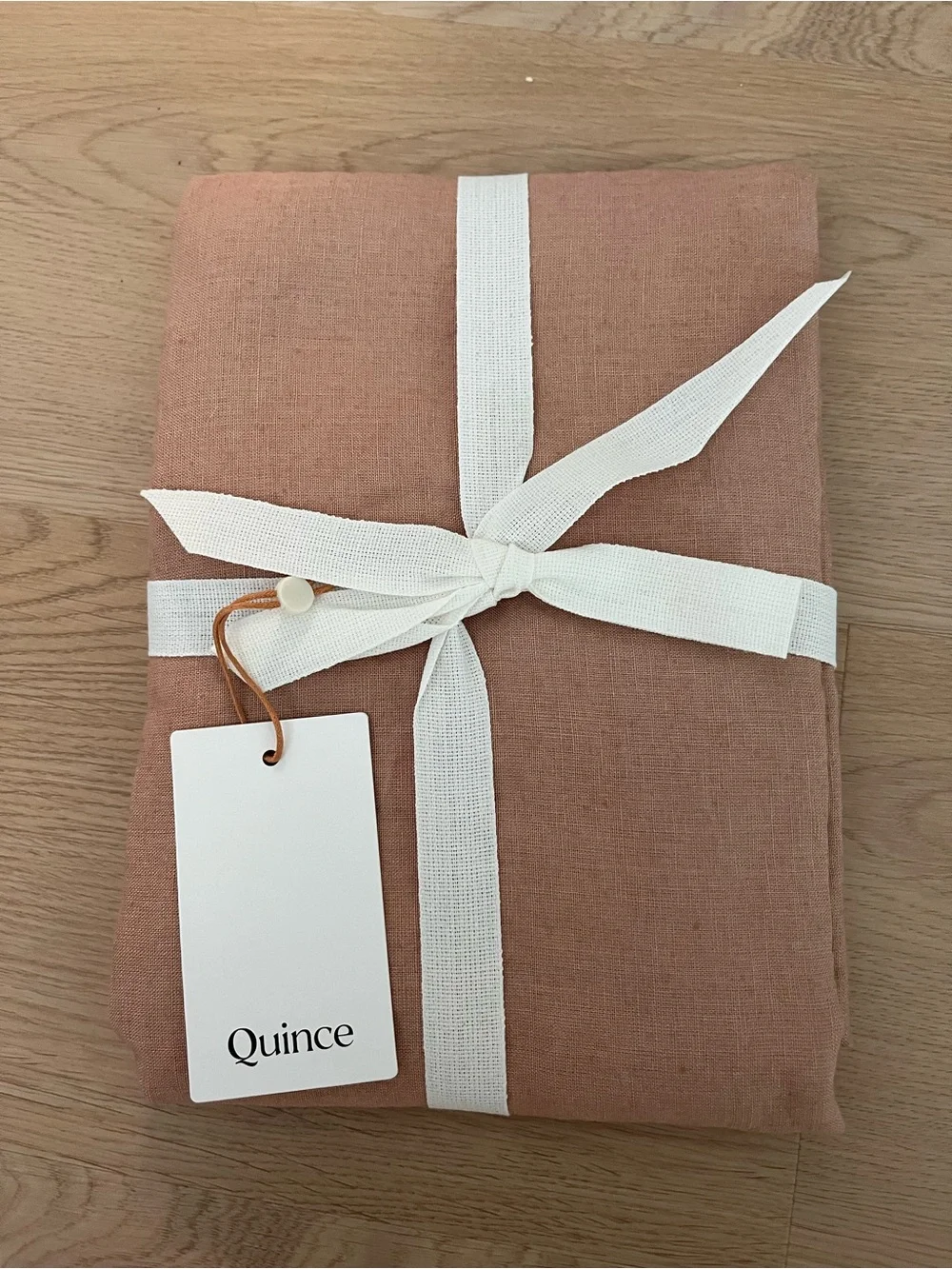 Quince European Linen Pillowcase Set in Dessert Sunset